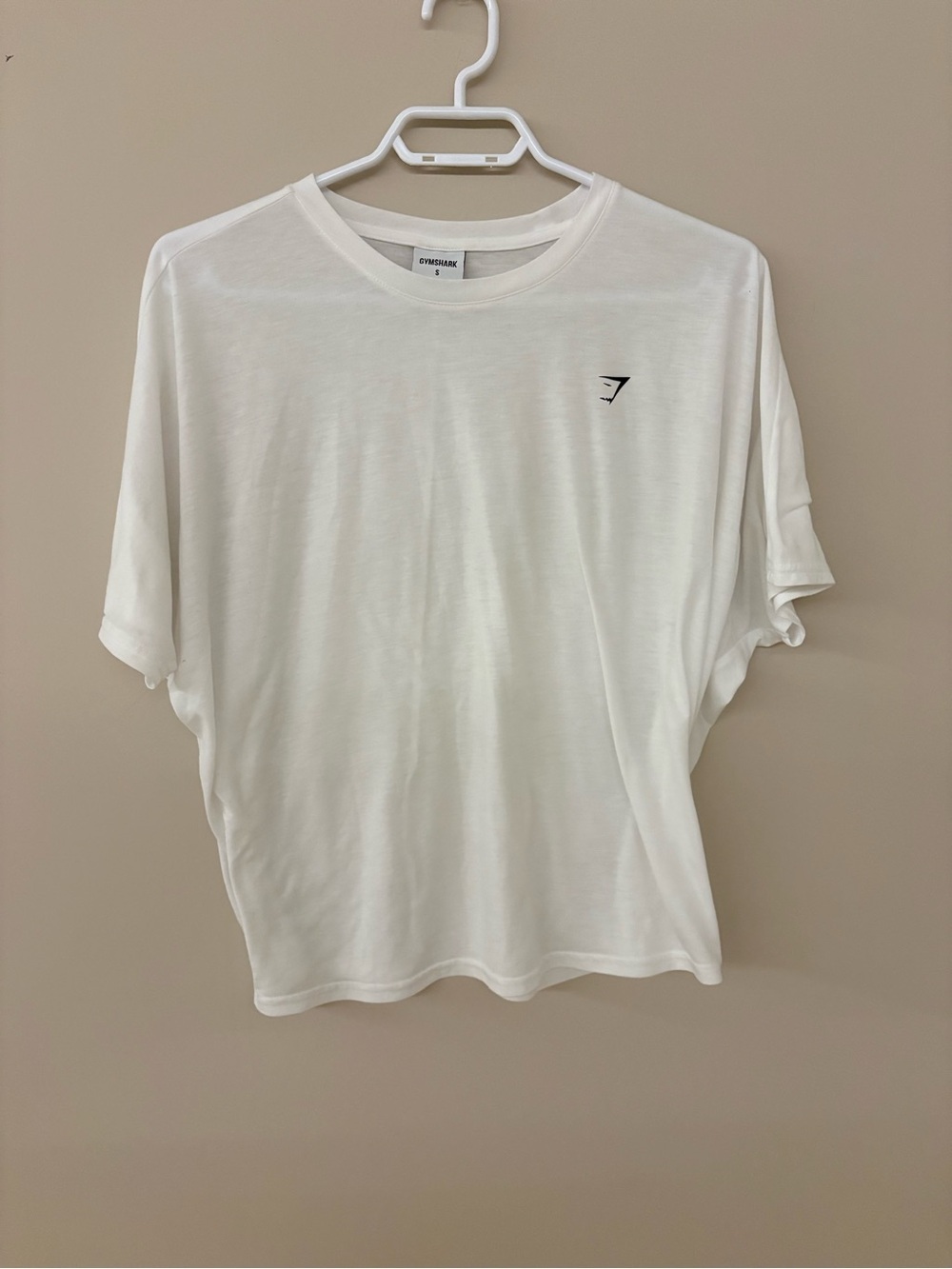 Gymshark Women’s White Logo T-Shirt